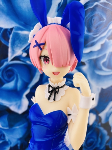 MÔ HÌNH Ram - Re:Zero kara Hajimeru Isekai Seikatsu - BiCute Bunnies - Blue ver. (FuRyu) FIGURE CHÍNH HÃNG
