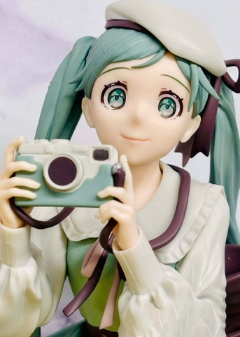 MÔ HÌNH  Hatsune Miku - Piapro Characters - Holiday Memories - Camera (Bandai Spirits) FIGURE CHÍNH HÃNG