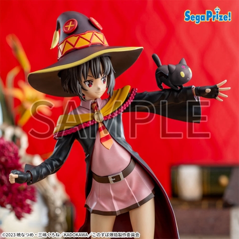 MÔ HÌNH Megumin - Kono Subarashii Sekai ni Bakuen o! - Chomusuke - Luminasta - With Chomusuke (SEGA) FIGURE CHÍNH HÃNG