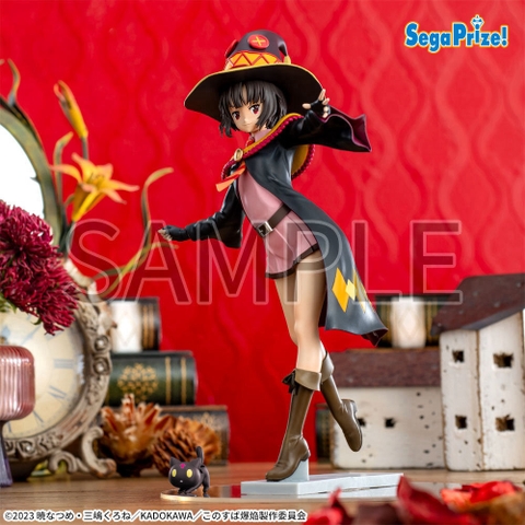 MÔ HÌNH Megumin - Kono Subarashii Sekai ni Bakuen o! - Chomusuke - Luminasta - With Chomusuke (SEGA) FIGURE CHÍNH HÃNG