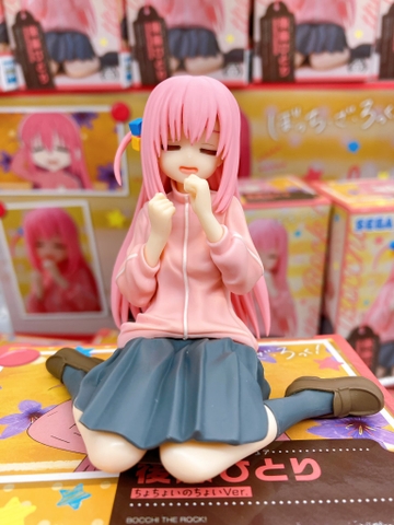 MÔ HÌNH Gotou Hitori - Bocchi the Rock! - Premium Chokonose Figure - Chochoi no Choi Ver. (SEGA) FIGURE CHÍNH HÃNG