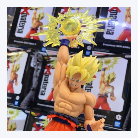 MÔ HÌNH  Son Goku SSJ - Dragon Ball Z - GxMateria - IV (Bandai Spirits) FIGURE CHÍNH HÃNG