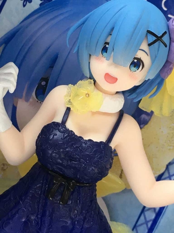 MÔ HÌNH Rem - Re:Zero kara Hajimeru Isekai Seikatsu - Precious Figure - Clear Dress ver., Renewal (Taito)FIGURE CHÍNH HÃNG
