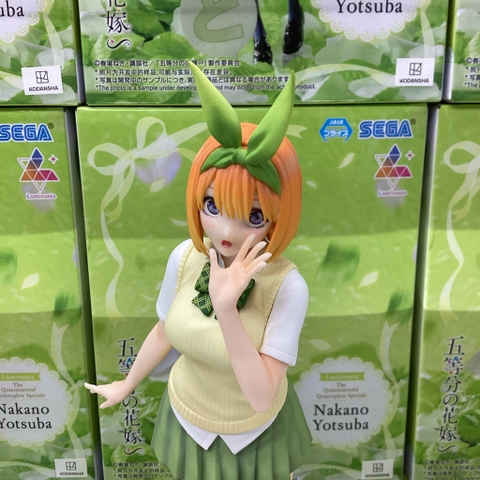MÔ HÌNH Nakano Yotsuba - Gotoubun no Hanayome ∬ - Luminasta (SEGA) FIGURE CHÍNH HÃNG