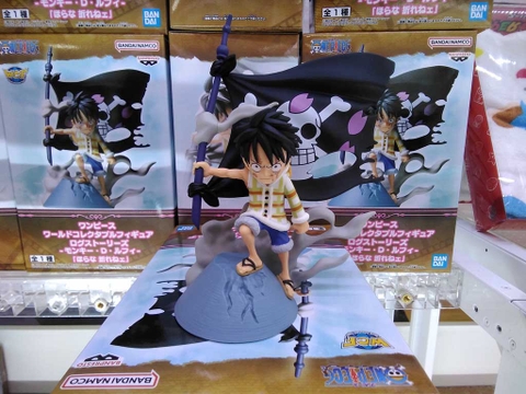MÔ HÌNH Monkey D. Luffy - One Piece - Log Stories - World Collectable Figure - Hora na Ore ne (Bandai Spirits)FIGURE CHÍNH HÃNG