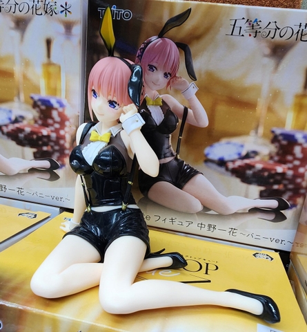 MÔ HÌNH Nakano Ichika - Gotoubun no Hanayome - Desktop Cute - Bunny Ver. (Taito) FIGURE CHÍNH HÃNG