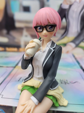 MÔ HÌNH Nakano Ichika - Gotoubun no Hanayome∽ - Premium Chokonose Figure (SEGA) FIGURE CHÍNH HÃNG