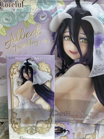 MÔ HÌNH Albedo - Overlord - Coreful Figure - Wedding Ver. (Taito) FIGURE CHÍNH HÃNG