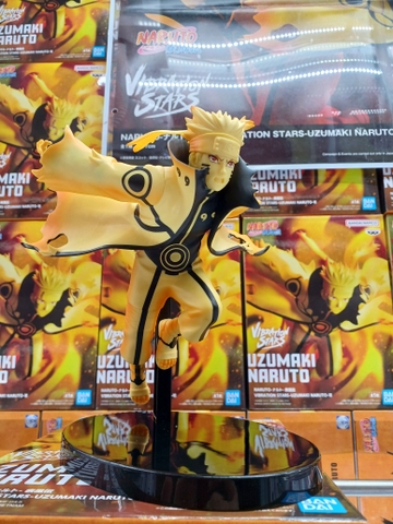 MÔ HÌNH Uzumaki Naruto -  Naruto Shippuuden - Vibration Stars - VI (Bandai Spirits) FIGURE CHÍNH HÃNG