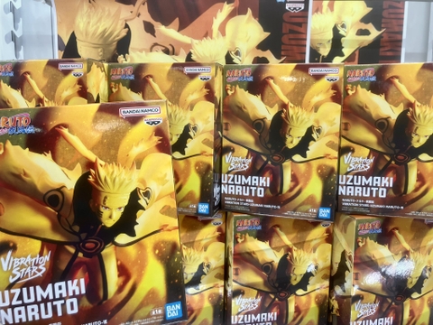 MÔ HÌNH Uzumaki Naruto -  Naruto Shippuuden - Vibration Stars - VI (Bandai Spirits) FIGURE CHÍNH HÃNG