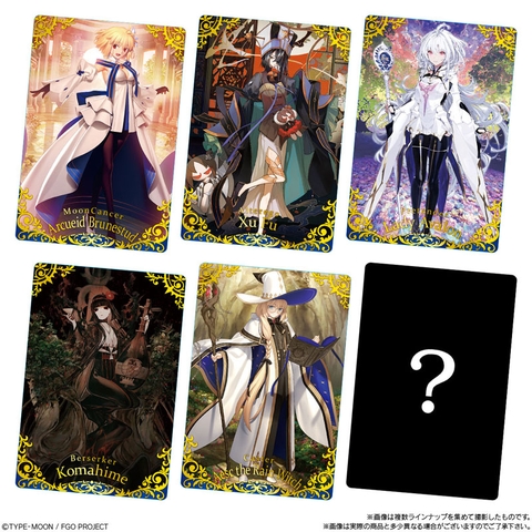 THẺ BÀI Fate/Grand Order - Twin Wafer Special Bullet 2025 (Shokugan)[Bandai] CHÍNH HÃNG