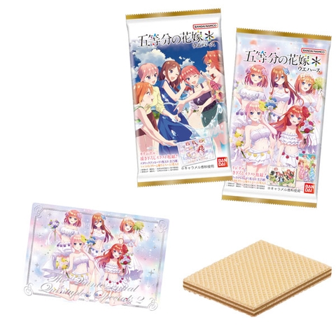 THẺ BÀI Eiga Gotoubun no Hanayome - Wafer Card (BANDAI) CHÍNH HÃNG