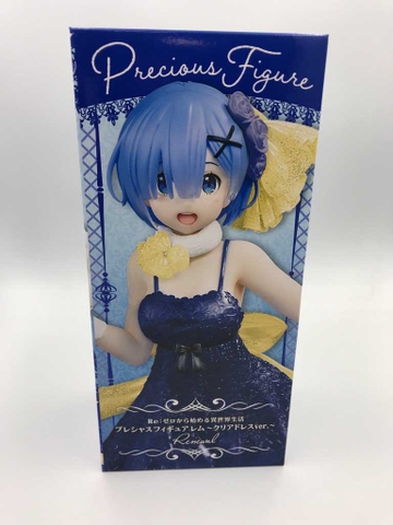 MÔ HÌNH Rem - Re:Zero kara Hajimeru Isekai Seikatsu - Precious Figure - Clear Dress ver., Renewal (Taito)FIGURE CHÍNH HÃNG