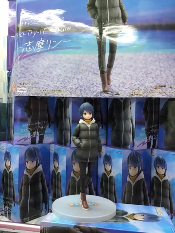 MÔ HÌNH Shima Rin - Yurucamp Season 3 - Trio-Try-iT (FuRyu) FIGURE CHÍNH HÃNG