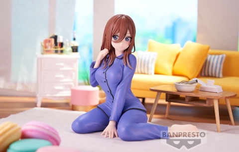 [Pre Order] MÔ HÌNH Nakano Miku - Gotoubun no Hanayome ∬ - Relax Time (Bandai Spirits) FIGURE CHÍNH HÃNG