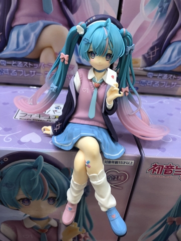 MÔ HÌNH Hatsune Miku - Piapro Characters - Noodle Stopper Figure - Love Blazer (FuRyu) FIGURE CHÍNH HÃNG