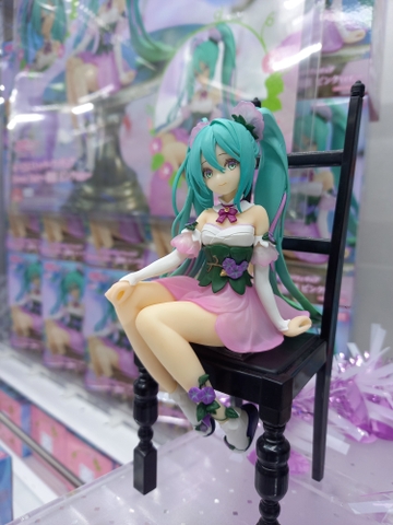 MÔ HÌNH Hatsune Miku - Piapro Characters - Flower Fairy - Noodle Stopper Figure - Asagao, Pink ver. (FuRyu)FIGURE CHÍNH HÃNG