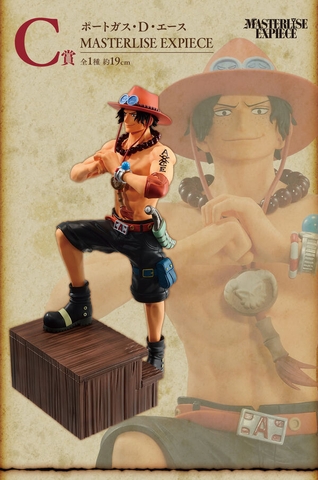 MÔ HÌNH  Portgas D. Ace - Ichiban Kuji - One Piece - Ichiban Kuji One Piece Shirohige Kaizokudan ~Oyaji to Musukotachi~ (C Prize) - Masterlise Expiece (Bandai Spirits) FIGURE CHÍNH HÃNG