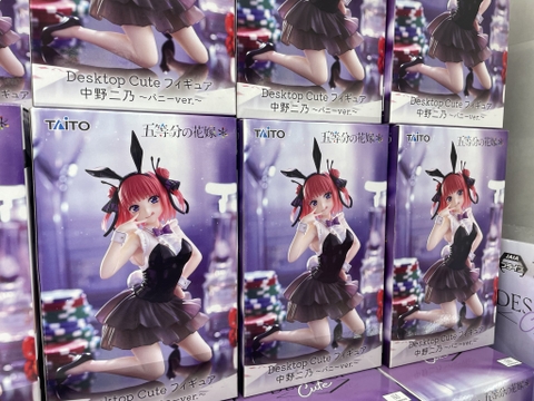 MÔ HÌNH Nakano Nino - Gotoubun no Hanayome - Desktop Cute - Bunny Ver. (Taito) FIGURE CHÍNH HÃNG