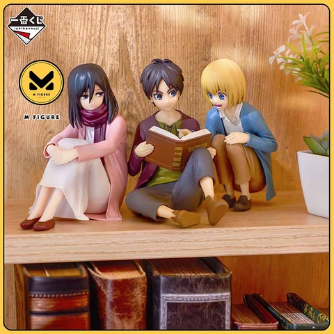 [Pre Order] MÔ HÌNH Shingeki no Kyojin The Final Season - Mikasa Ackerman - Ichiban Kuji - Ichiban Kuji Shingeki no Kyojin ~Jinarashi~ (A Prize) - Kabe no Soto no Sekai (Bandai Spirits) FIGURE CHÍNH HÃNG