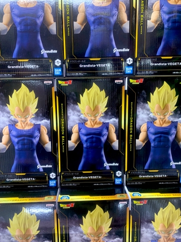 MÔ HÌNH  Vegeta SSJ -Dragon Ball Z -  Grandista (Bandai Spirits) FIGURE CHÍNH HÃNG