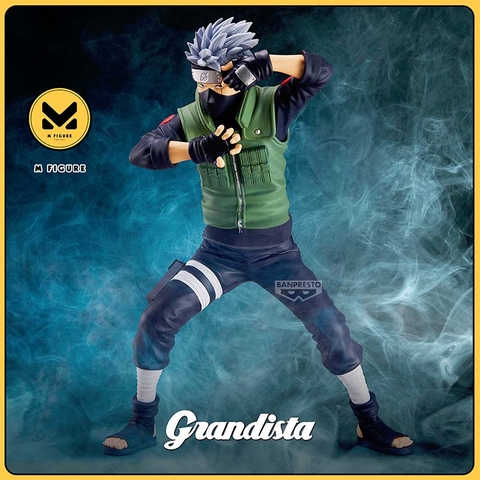 MÔ HÌNH Hatake Kakashi - Naruto Shippuuden - Grandista (Bandai Spirits) FIGURE CHÍNH HÃNG