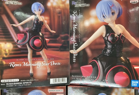 MÔ HÌNH Rem - Re:Zero kara Hajimeru Isekai Seikatsu - Morning Star Dress Ver.(Bandai Spirits)FIGURE CHÍNH HÃNG