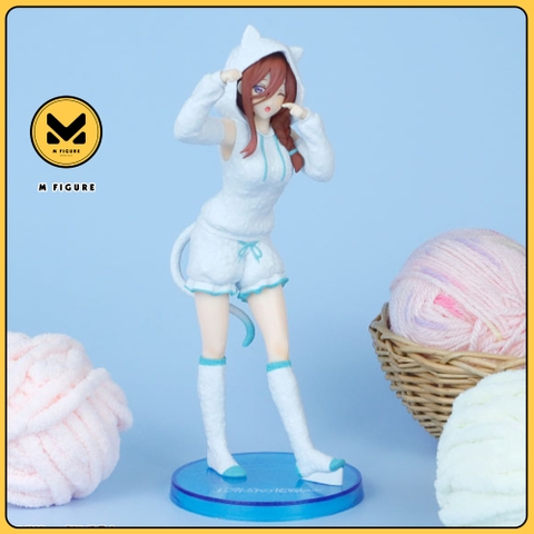 MÔ HÌNH Nakano Miku - Gotoubun no Hanayome∽ - Fascinity Figure - Nekomimi Hoodie (Fukuya) FIGURE CHÍNH HÃNG