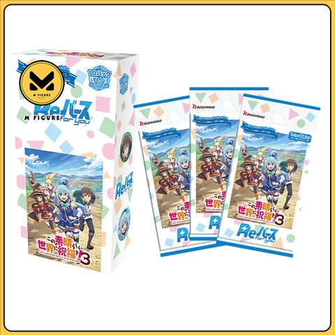 THẺ BÀI Kono Subarashii Sekai ni Shukufuku wo! 3 - Rebirth for you - Booster Box PACK CARD CHÍNH HÃNG