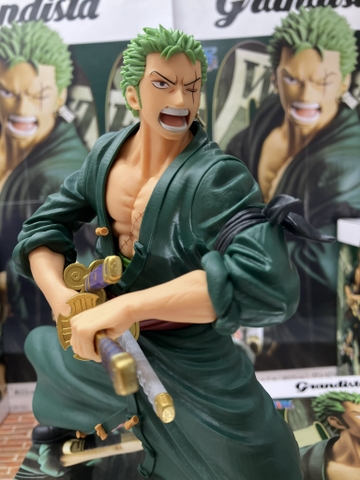 MÔ HÌNH Roronoa Zoro - One Piece - Grandista (Bandai Spirits) FIGURE CHÍNH HÃNG