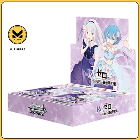 THẺ BÀI Re:Zero kara Hajimeru Isekai Seikatsu Vol.3  - Weiß Schwarz - Booster Pack PACK CARD CHÍNH HÃNG