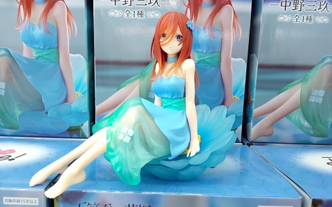 MÔ HÌNH Nakano Miku - Gotoubun no Hanayome∽ - Bloo-me! (FuRyu) FIGURE CHÍNH HÃNG