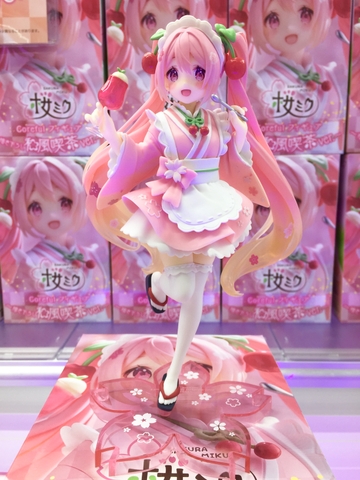 MÔ HÌNH Hatsune Miku - Vocaloid - Coreful Figure - Sakura, Wafuu Kissa ver. (Taito) FIGURE CHÍNH HÃNG