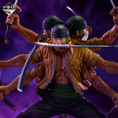 MÔ HÌNH  Roronoa Zoro - One Piece - Ichiban Kuji - Ichiban Kuji One Piece Ex Shikon no Keifu (A Prize) - Soul Gorgeous Statue (Bandai Spirits) FIGURE CHÍNH HÃNG