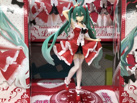 MÔ HÌNH Hatsune Miku - Vocaloid - Hatsune Miku Fashion Figure - Lolita (Taito) FIGURE CHÍNH HÃNG