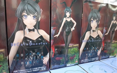 MÔ HÌNH Sakurajima Mai - Seishun Buta Yarou wa Bunny Girl Senpai - BiCute  (FuRyu) FIGURE CHÍNH HÃNG