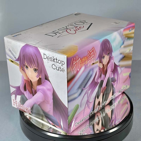 MÔ HÌNH Senjougahara Hitagi - Monogatari Series - Desktop Cute (Taito) FIGURE CHÍNH HÃNG