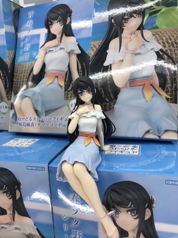MÔ HÌNH Sakurajima Mai - Hội Chứng Tuổi Thanh Xuân - Noodle Stopper - Summer Coordinate Ver. (FuRyu) FIGURE CHÍNH HÃNG
