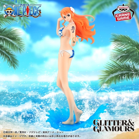 MÔ HÌNH Nami - One Piece - Glitter & Glamours - Glitter & Glamours Splash Style (Bandai Spirits) FIGURE CHÍNH HÃNG