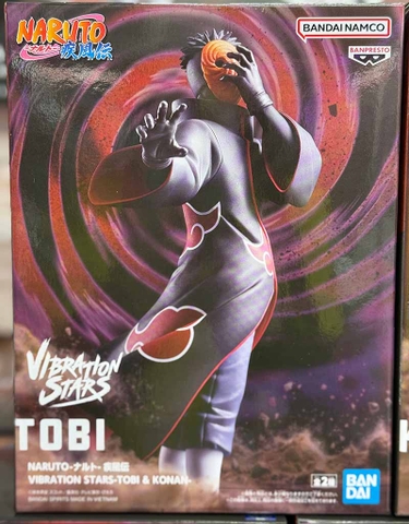 MÔ HÌNH Tobi - Naruto Shippuuden - Vibration Stars (Bandai Spirits) FIGURE CHÍNH HÃNG