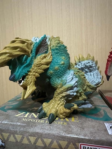 MÔ HÌNH Zinogre - Monster Hunter Wilds - Chinza Juu (Bandai Spirits) FIGURE CHÍNH HÃNG