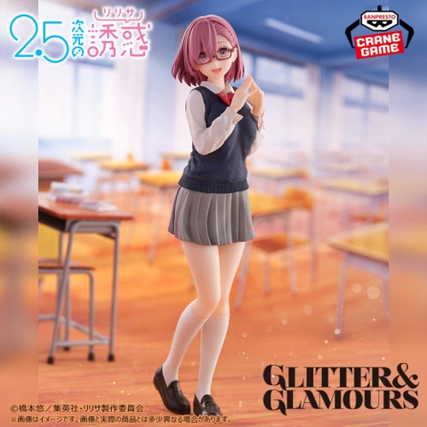 MÔ HÌNH Amano Ririsa - 2.5-jigen no Yuuwaku - Glitter & Glamours - Uniform Ver. (Bandai Spirits) FIGURE CHÍNH HÃNG