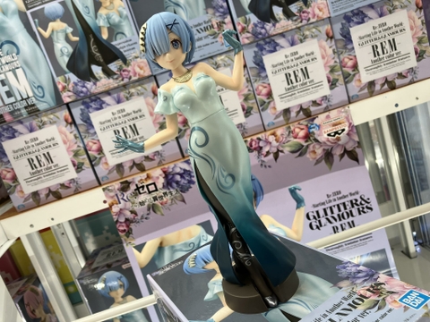 MÔ HÌNH Rem - Re:Zero kara Hajimeru Isekai Seikatsu - Glitter & Glamours (Bandai Spirits) FIGURE CHÍNH HÃNG