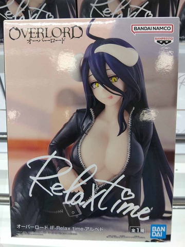 MÔ HÌNH Albedo - Overlord - Relax Time (Bandai Spirits) FIGURE CHÍNH HÃNG