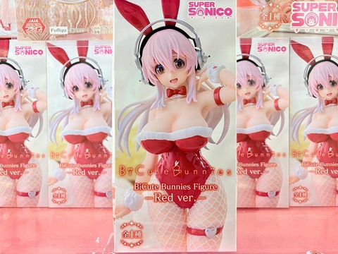 MÔ HÌNH Sonico - SoniComi (Super Sonico) - BiCute Bunnies - Red ver. (FuRyu) FIGURE CHÍNH HÃNG