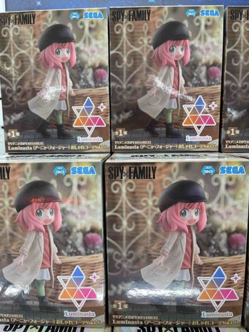 MÔ HÌNH Anya Forger - Spy × Family - Luminasta - Oshare Coord Vol1.5 (SEGA) FIGURE CHÍNH HÃNG