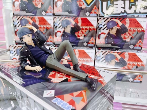 MÔ HÌNH Akai Shuuichi - Meitantei Conan - Premium Chokonose Figure - Nesoberi Ver. (SEGA) FIGURE CHÍNH HÃNG