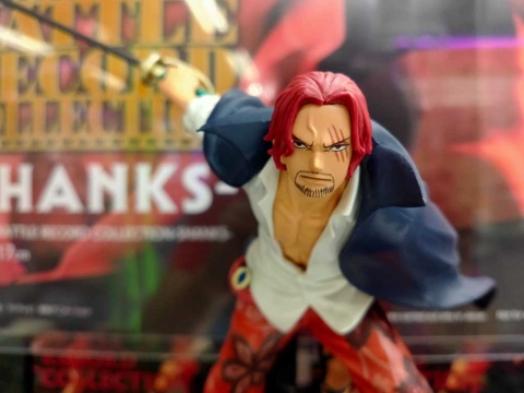 MÔ HÌNH Akagami no Shanks - One Piece - Battle Record Collection (Bandai Spirits)FIGURE CHÍNH HÃNG