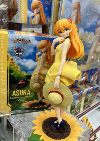 MÔ HÌNH Souryuu Asuka Langley - Shin Seiki Evangelion - Luminasta - Summer Dress Ver.2 (SEGA) FIGURE CHÍNH HÃNG