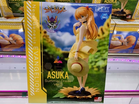 MÔ HÌNH Souryuu Asuka Langley - Shin Seiki Evangelion - Luminasta - Summer Dress Ver.2 (SEGA) FIGURE CHÍNH HÃNG